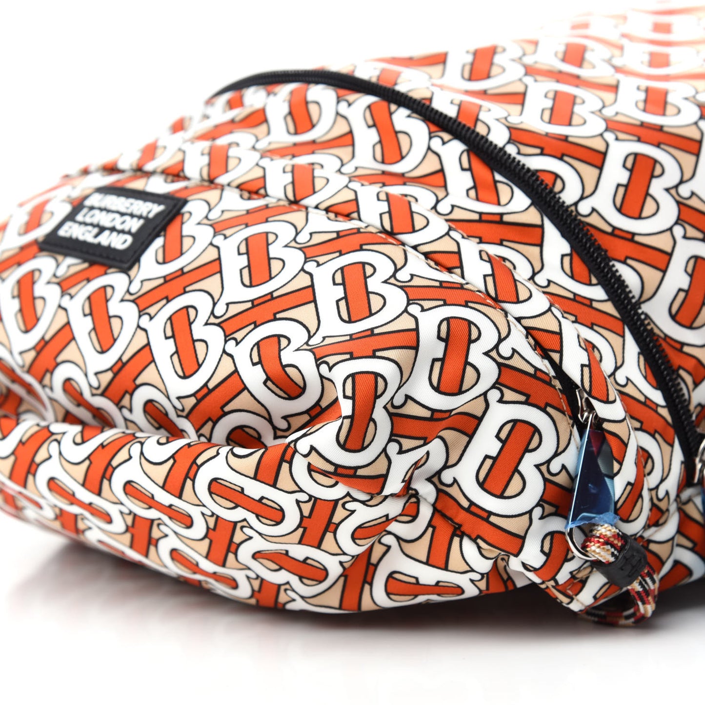 Nylon Monogram Convertible Bum Bag Vermilion