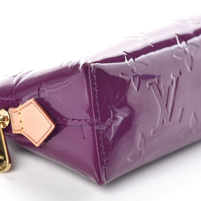 Louis Vuitton Vernis Cosmetic Pouch Amethyste 5 of 9