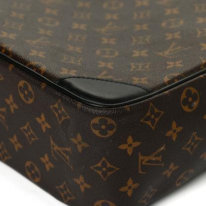 Louis Vuitton Monogram Macassar Porte Documents Voyage Soft Briefcase 11 of 16
