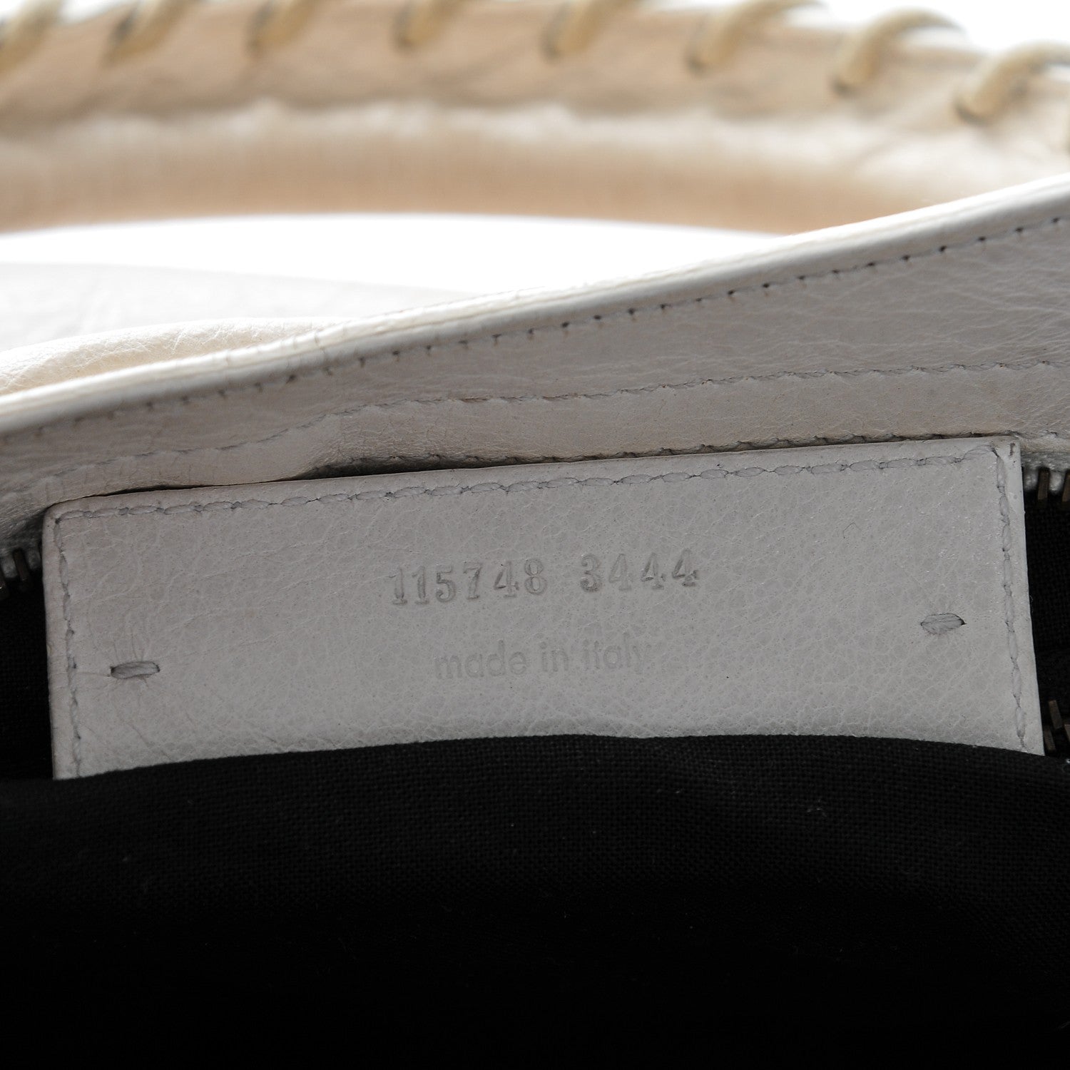 Balenciaga Chevre Classic Hardware City White 7 of 7