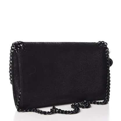 Stella McCartney Shaggy Deer Falabella Crossbody Clutch Black 4 of 7