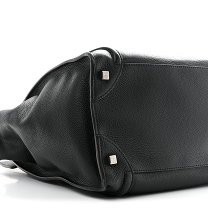 Celine Drummed Calfskin Mini Luggage Black 8 of 12