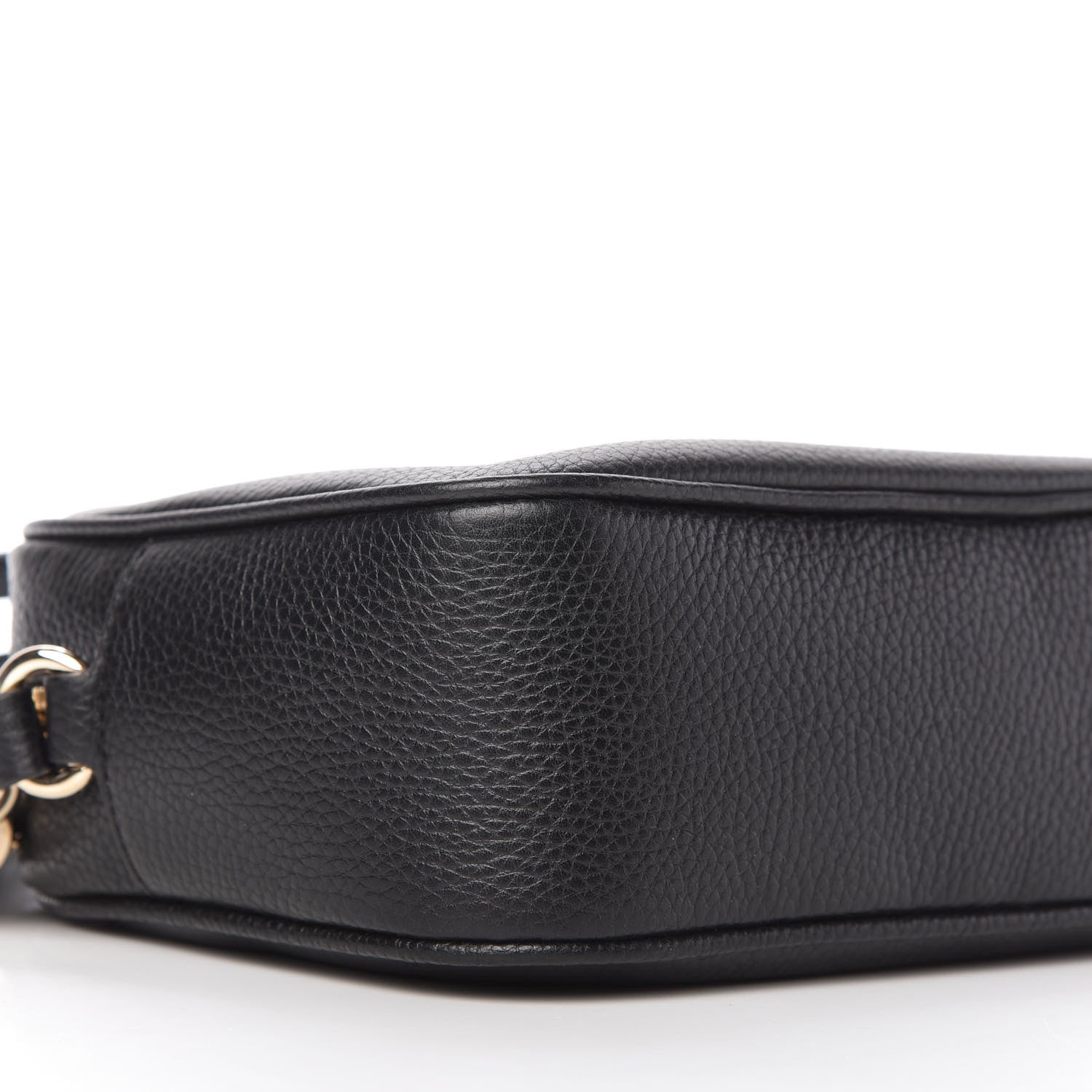 Gucci Pebbled Calfskin Small Soho Disco Bag Black 6 of 10