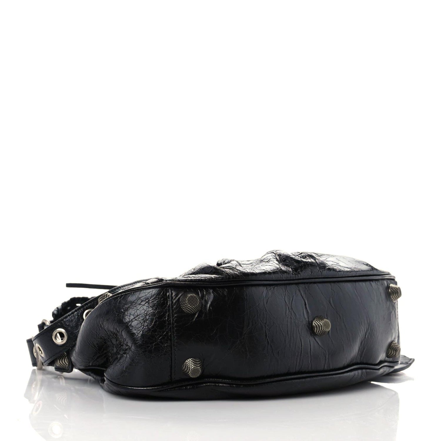 Balenciaga Agneau Arena Small Le Cagole Shoulder Bag Black 4 of 8