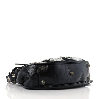 Balenciaga Agneau Arena Small Le Cagole Shoulder Bag Black 4 of 8