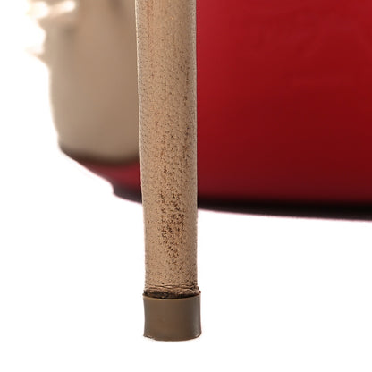 Christian Louboutin Nappa Studded Escarpic 100 Pumps 37.5 Nude Apricot 12 of 12
