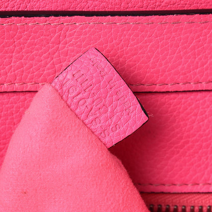 Celine Drummed Calfskin Mini Luggage Fluo Pink 10 of 20