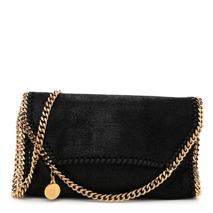 Stella McCartney Shaggy Deer Mini Falabella Shoulder Bag Black 1 of 10