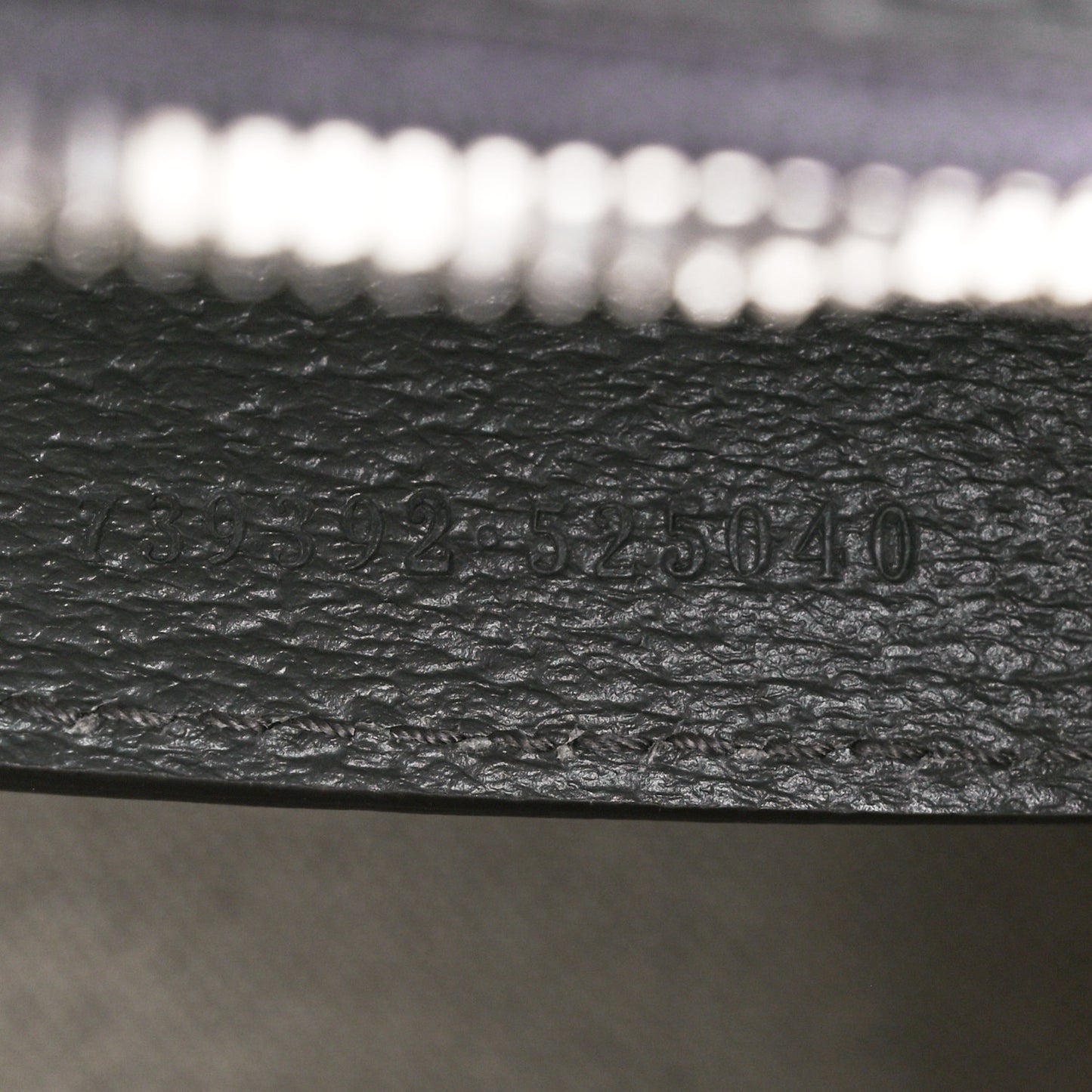 GG Supreme Monogram Textured Dollar Calfskin Small Ophidia Top Handle Shoulder Grey Black Graphite Grey