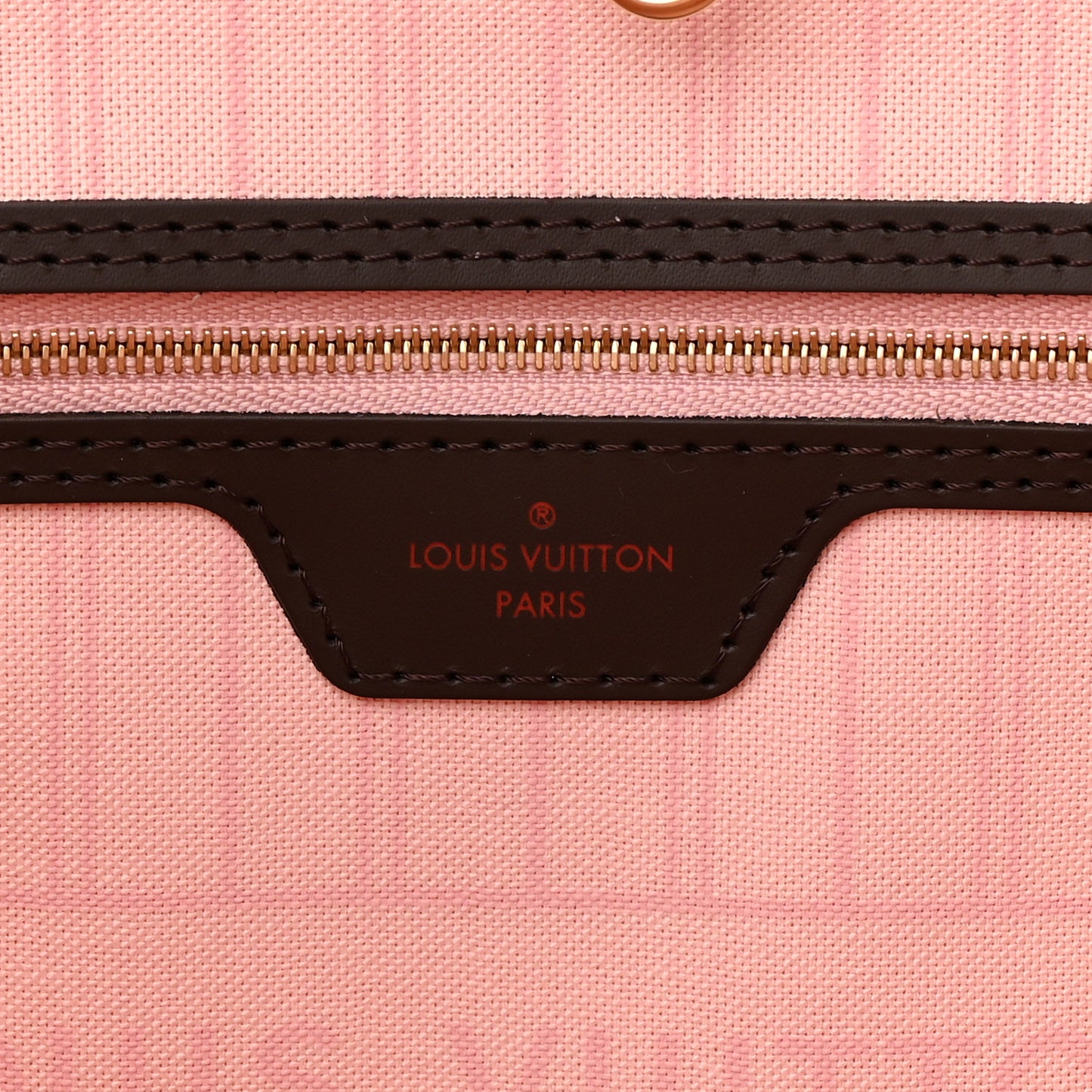 Damier Ebene Neo Neverfull MM Rose Ballerine