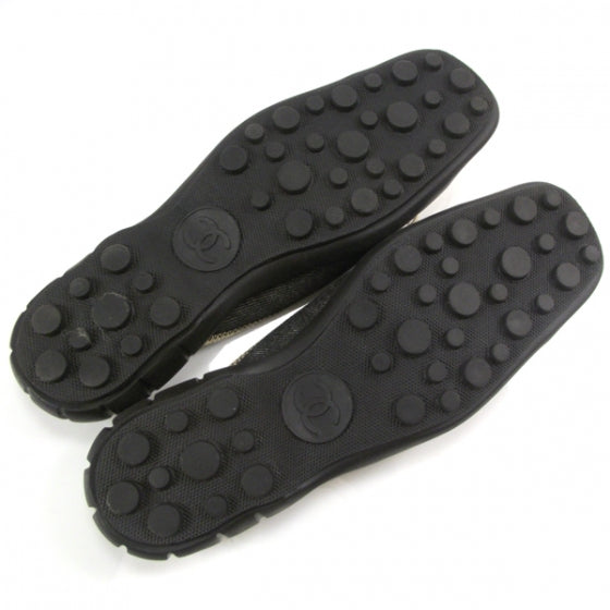 Chanel Leather Denim Slides 8 4 of 7