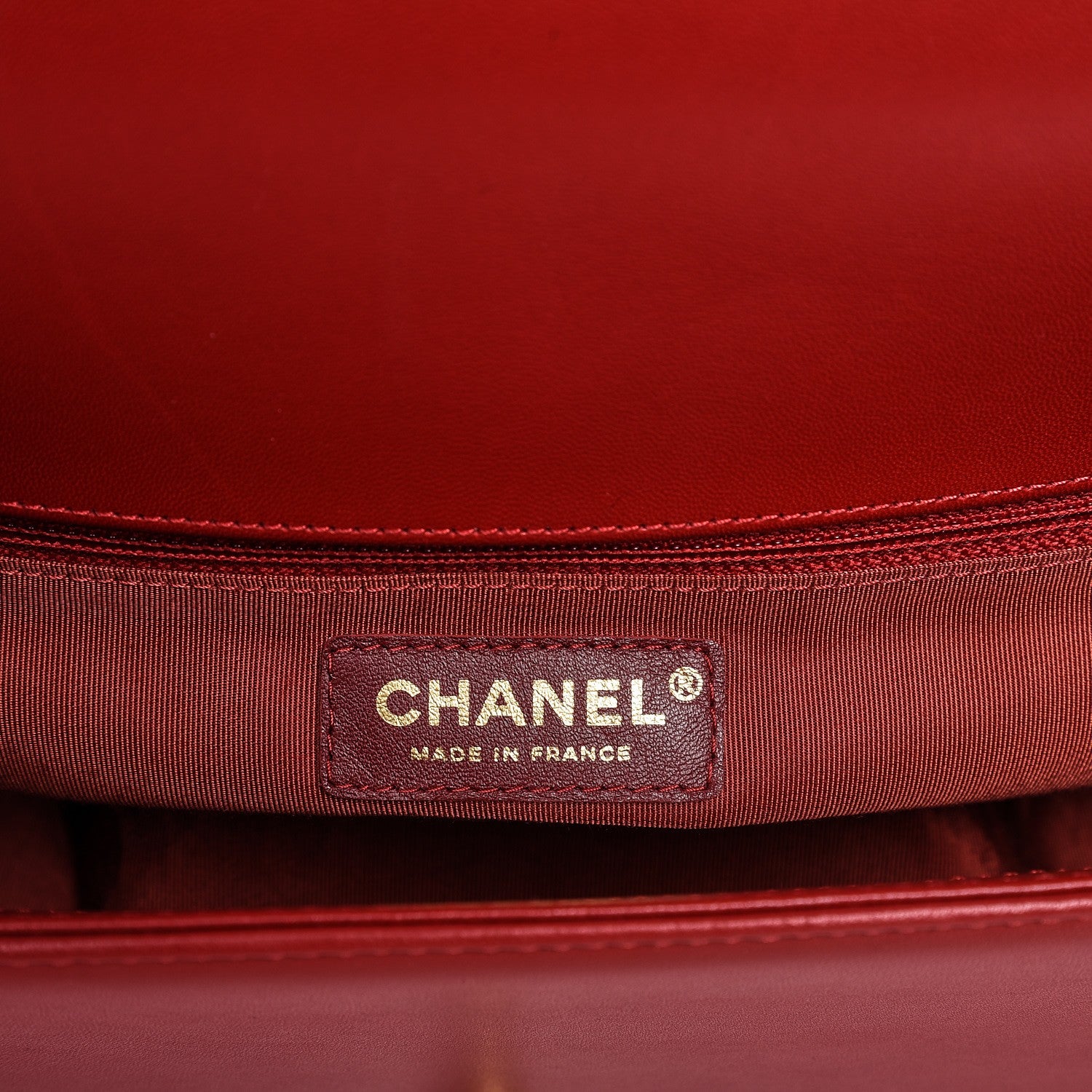 Chanel Lambskin Quilted New Medium Boy Flap Red 7 of 10