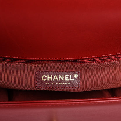 Chanel Lambskin Quilted New Medium Boy Flap Red 7 of 10