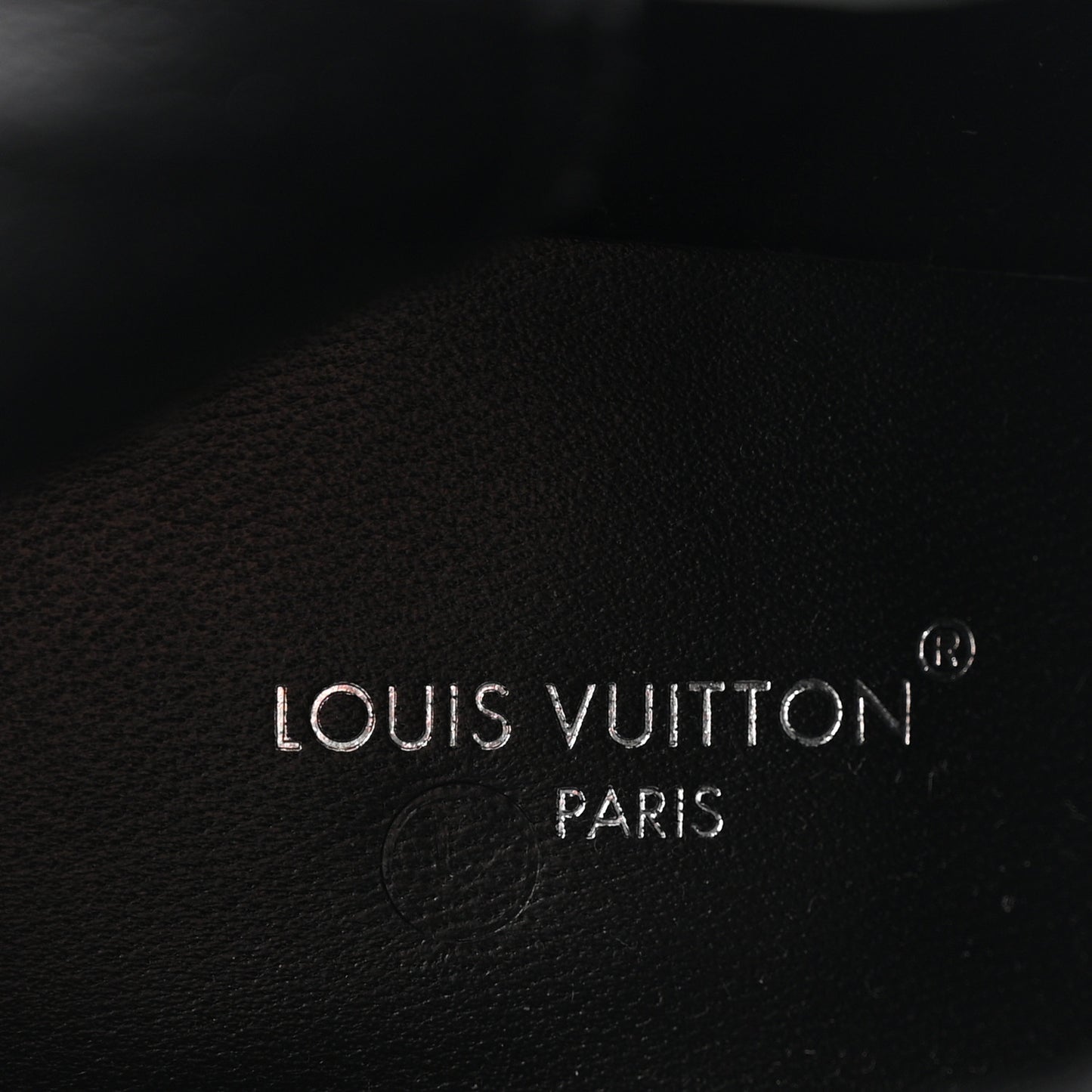 Calfskin Sparkle Ankle Boot 36.5 Black