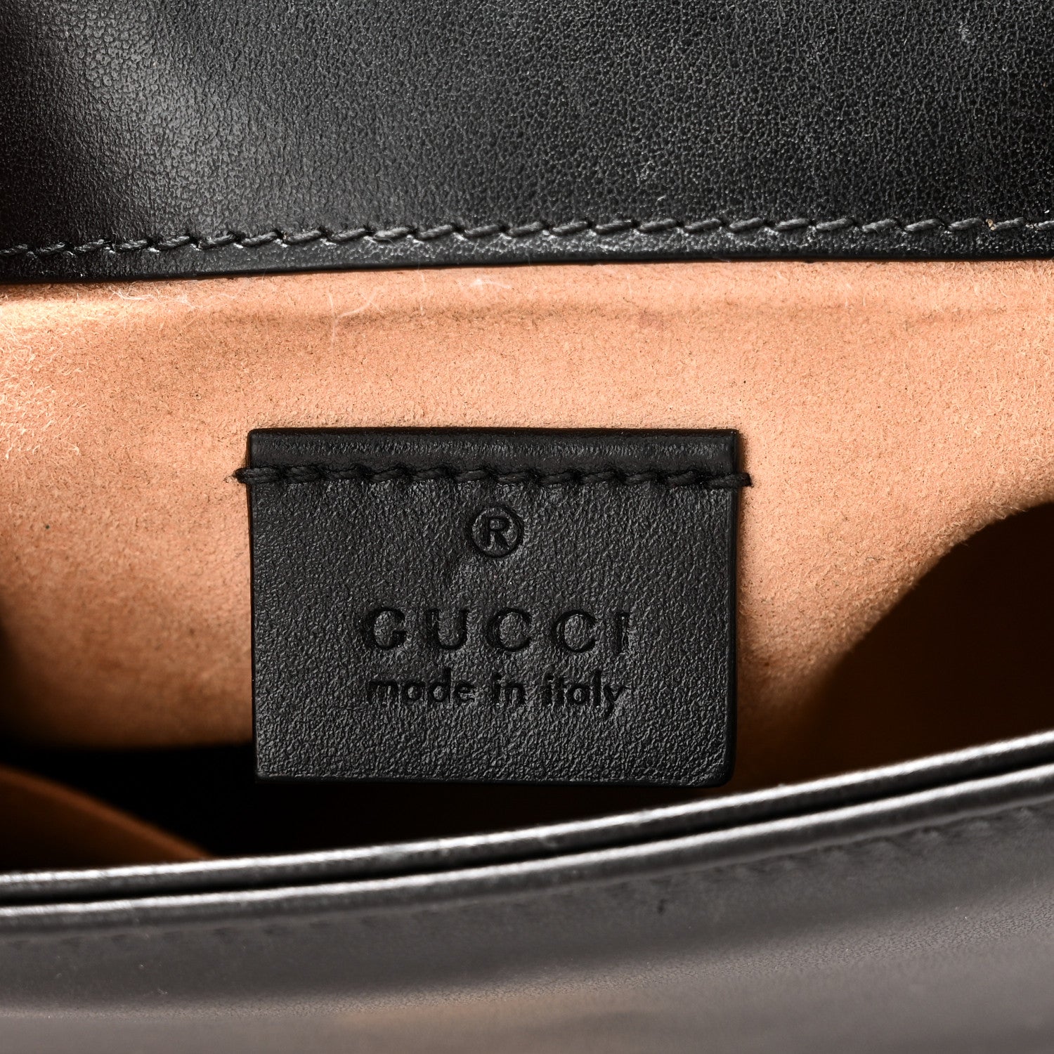 Gucci Calfskin Matelasse Mini GG Marmont Top Handle Shoulder Bag