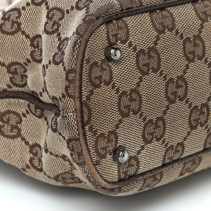 Gucci Monogram Signature Tote Dark Brown 10 of 41