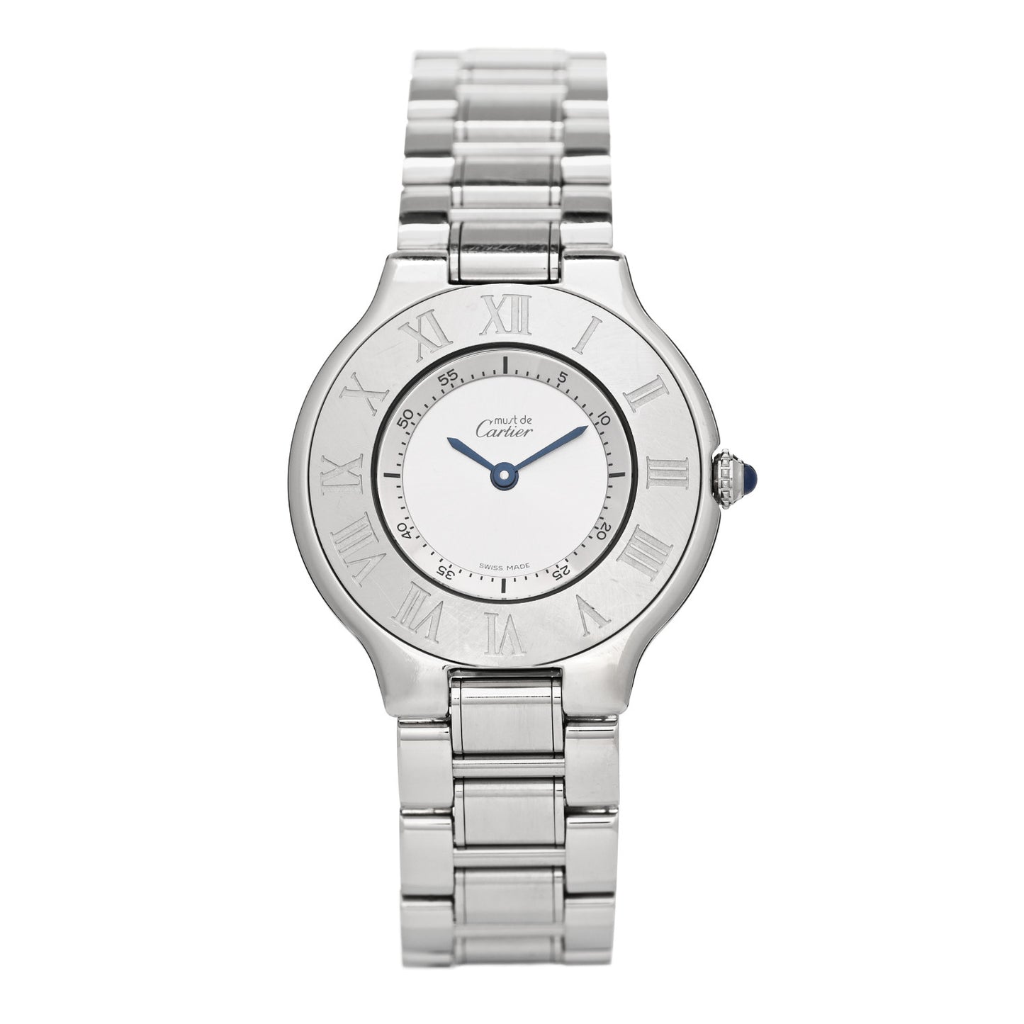 Stainless Steel 31mm Must De 21 Quartz Watch