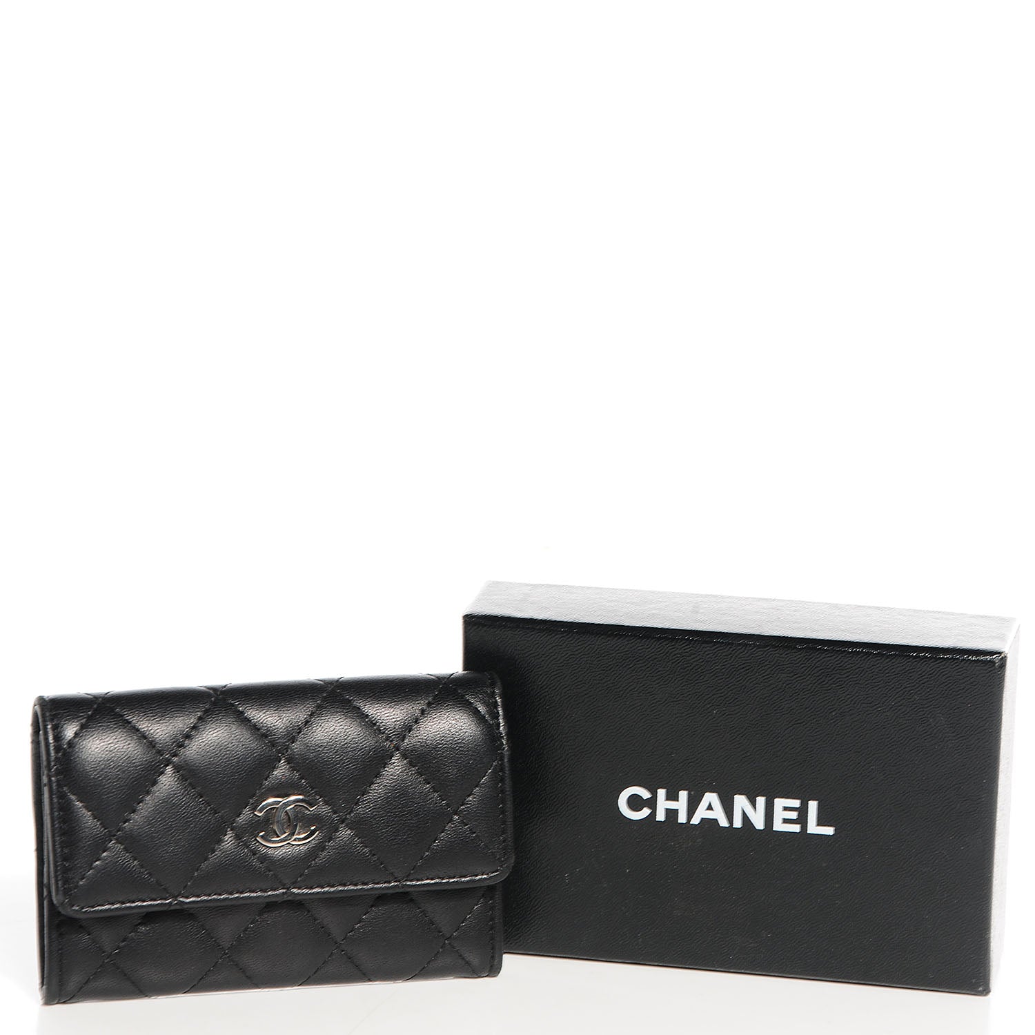 Chanel Lambskin Card Holder Black 4 of 8