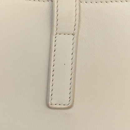 Saint Laurent Smooth Calfskin Le 5 A 7 Hobo Crema Soft 17 of 18