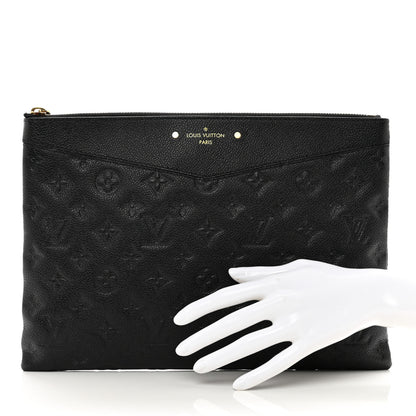 Louis Vuitton Empreinte Daily Pouch Black 2 of 6