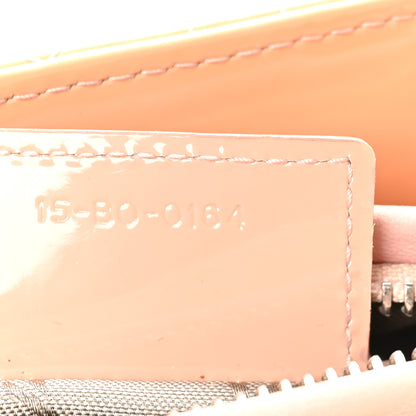 Christian Dior Patent Cannage Medium Lady Dior Rose Clair 7 of 10