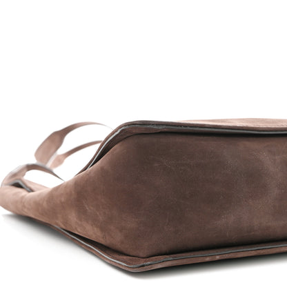The Row Nubuck Jules Bag Brown 8 of 9