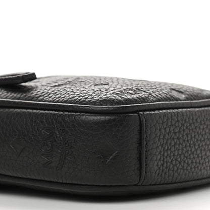 MCM Calfskin Ottomaar Small Tivitat Mini Crossbody Black 8 of 9