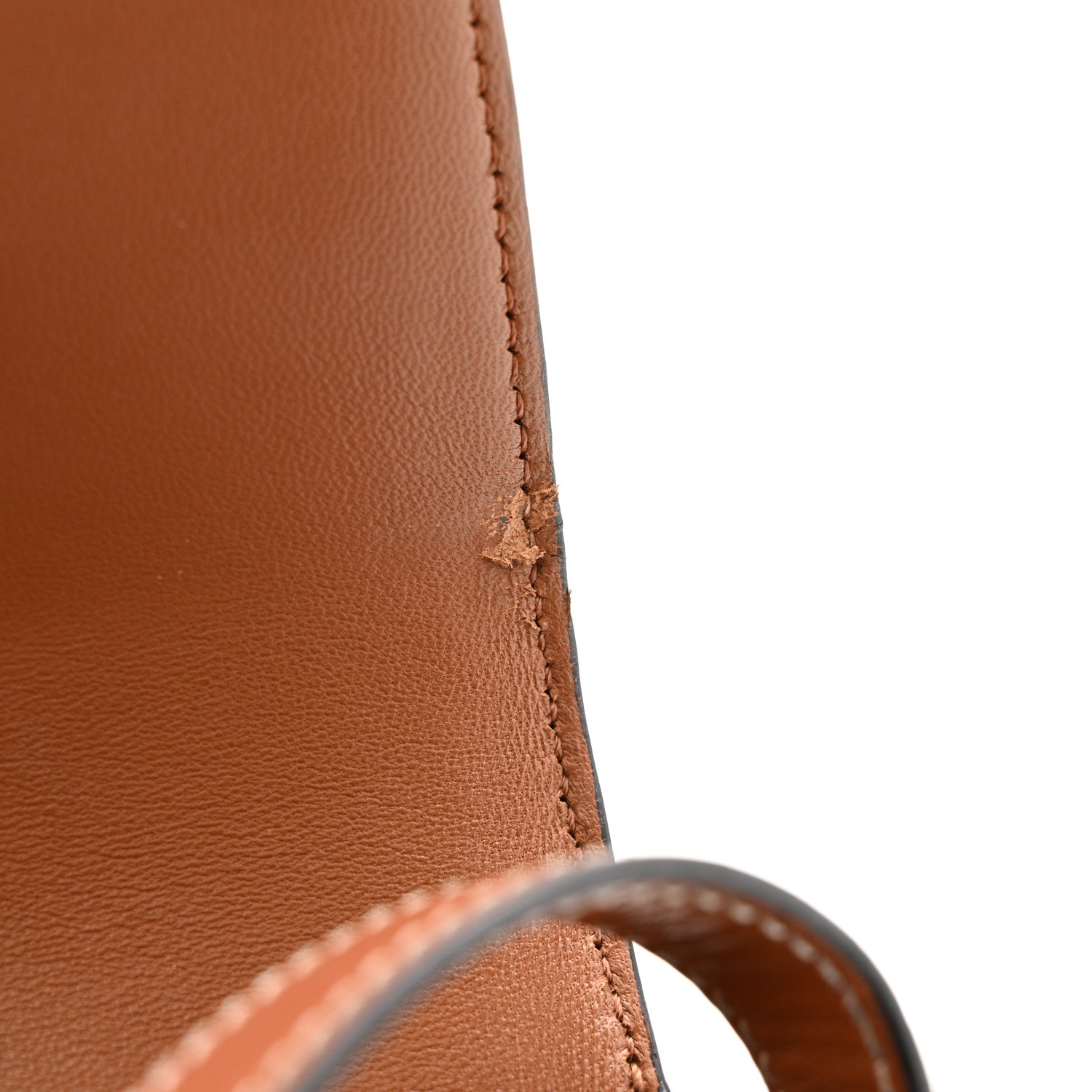 Celine Canvas Calfskin Triomphe Shoulder Bag Tan 14 of 15