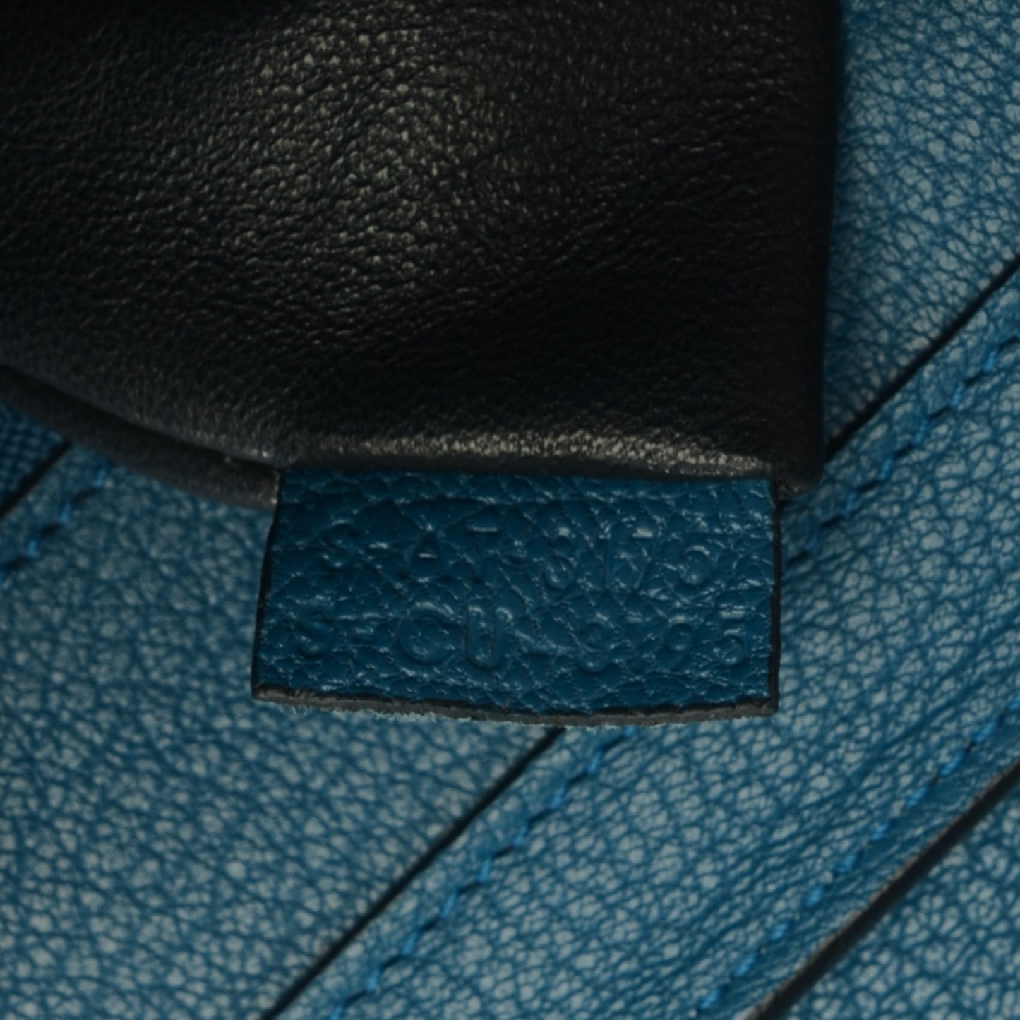 Goatskin Micro Luggage Deepsea