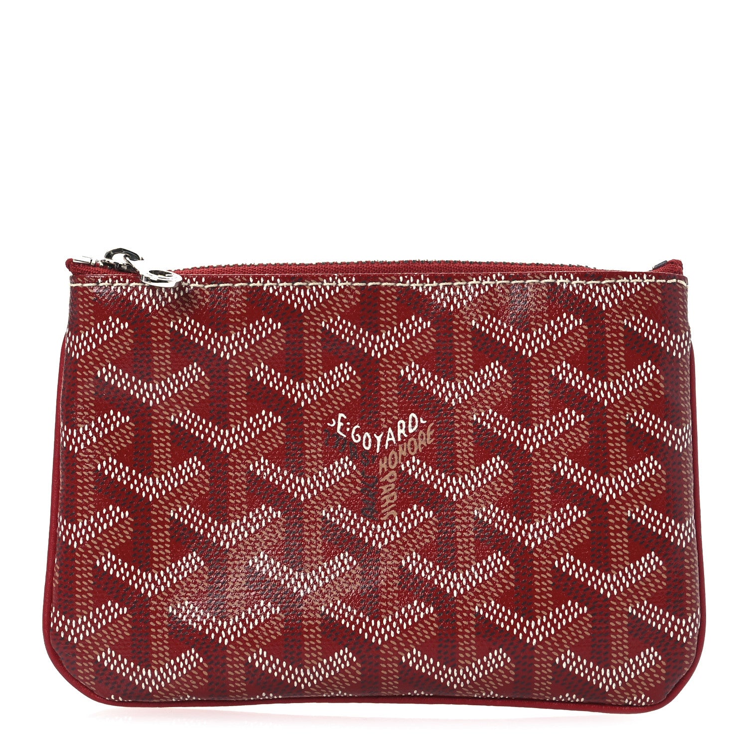 Goyard Goyardine Mini Senat Pochette Red 1 of 8