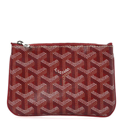 Goyard Goyardine Mini Senat Pochette Red 1 of 8