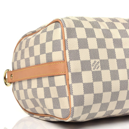 Louis Vuitton Damier Azur Speedy Bandouliere 25 9 of 10