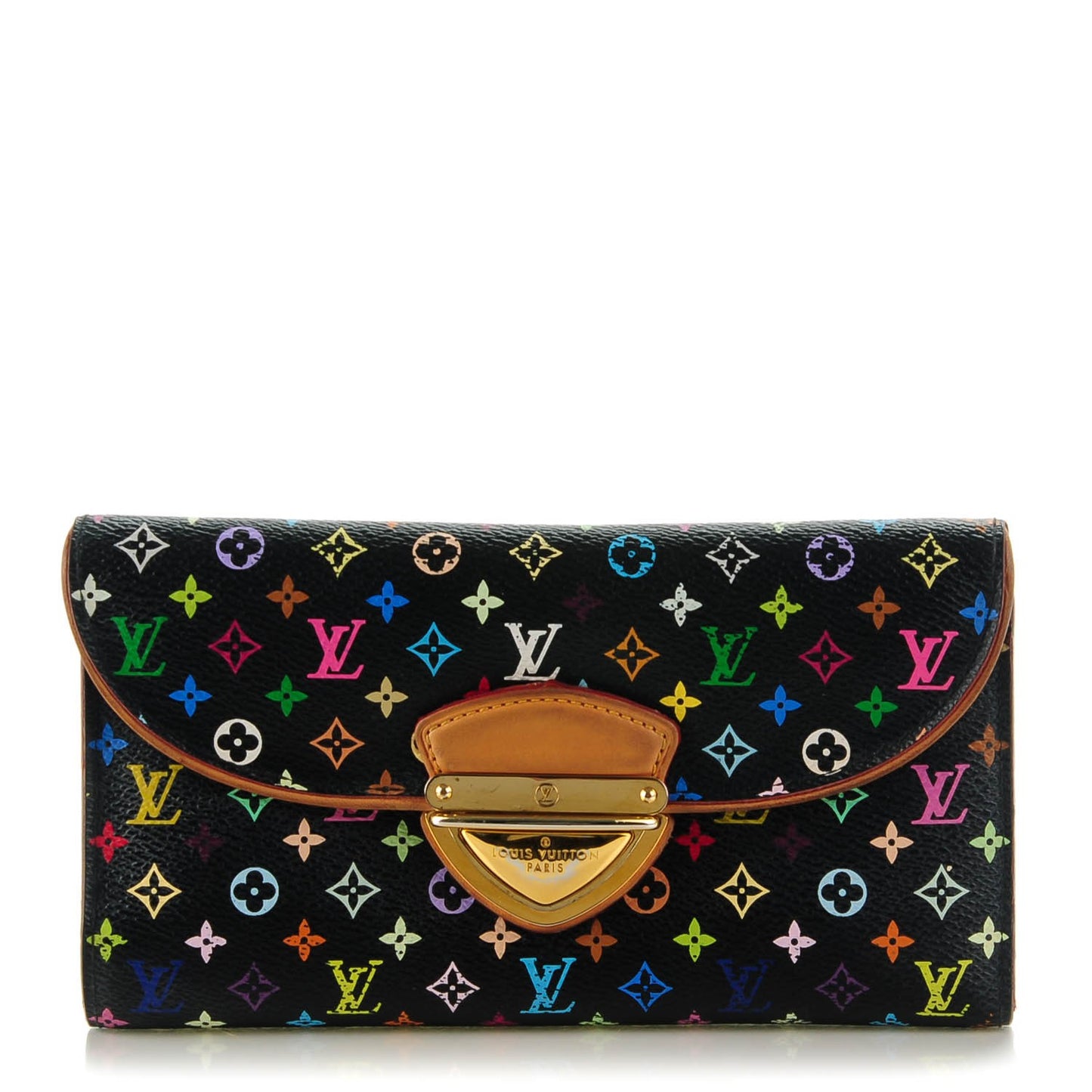 Monogram Multicolor Eugenie Wallet Black Grenade