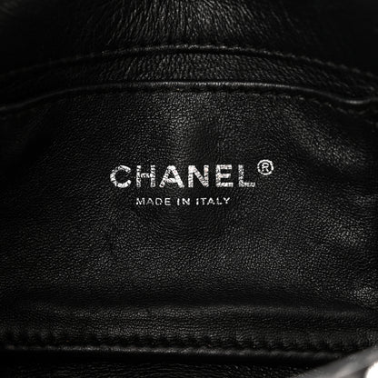 Chanel Sequin Mini Rectangular Single Flap Black 6 of 10