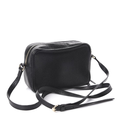 Gucci Pebbled Calfskin Small Soho Disco Bag Black 3 of 10