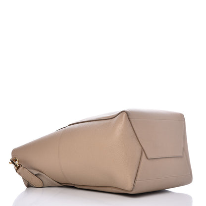 Celine Soft Grained Calfskin Sangle Bucket Bag Dune 4 of 10