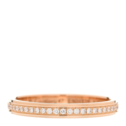 Cartier 18K Pink Gold Diamond 2.3mm D'Amour Wedding Band Ring 47 4 1 of 5