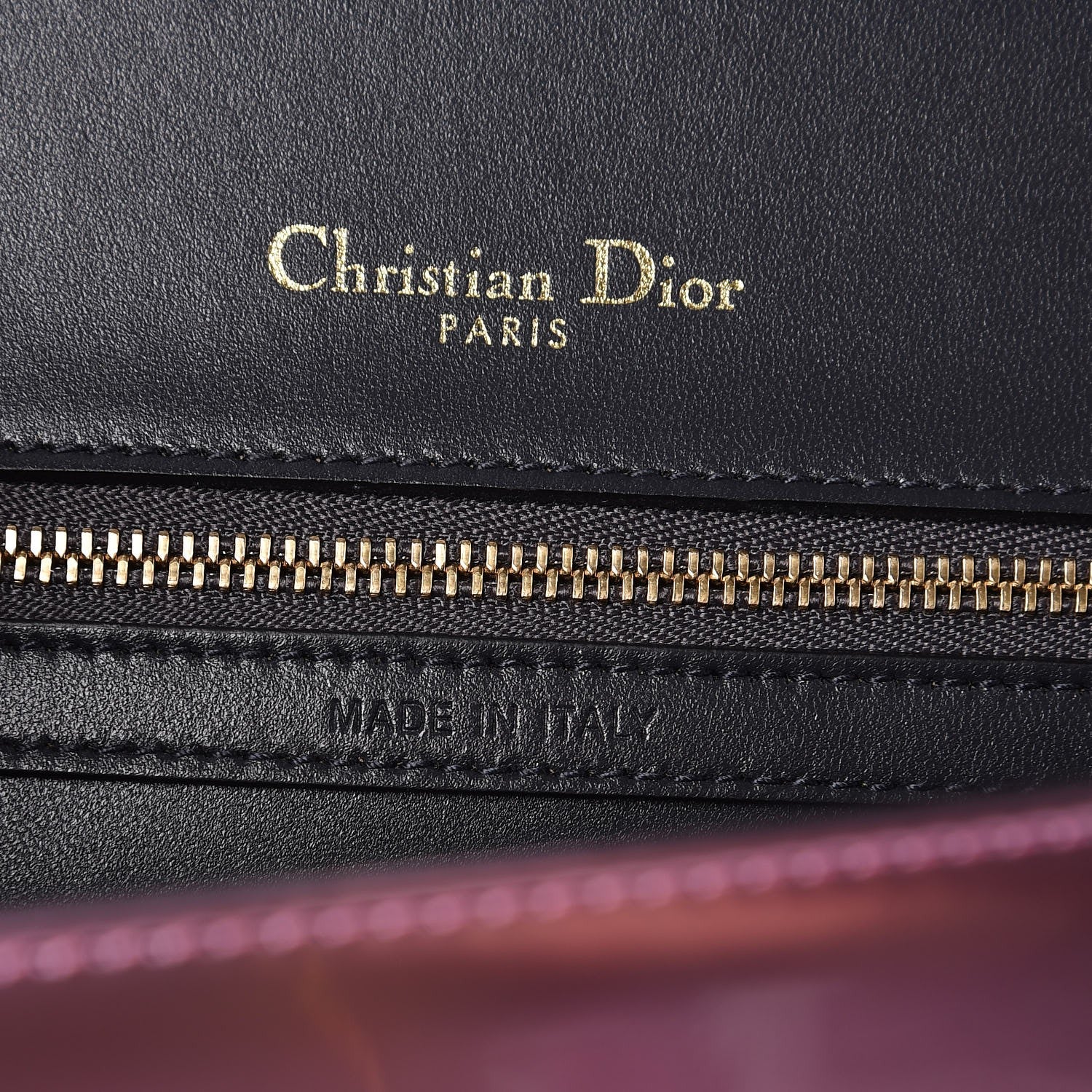 Christian Dior Metallic Patent Micro-Cannage Medium Diorama Flap Bag Pink 6 of 10