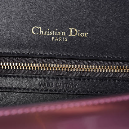 Christian Dior Metallic Patent Micro-Cannage Medium Diorama Flap Bag Pink 6 of 10