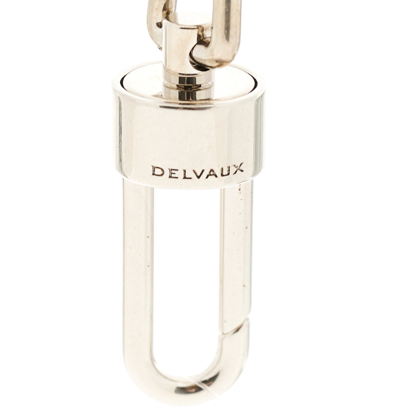 Calfskin Mini Brillant Bag Charm So White