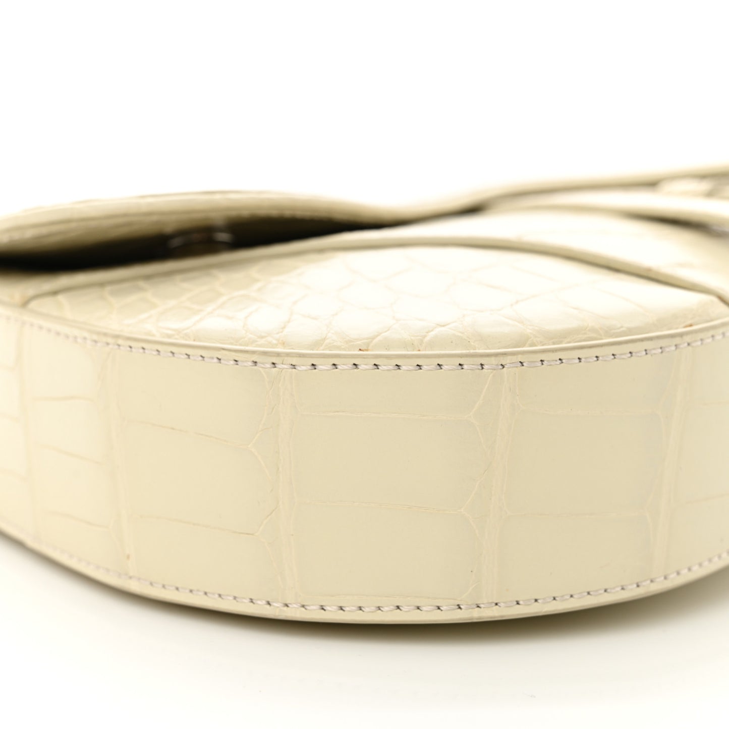 Crocodile Mens Saddle Bag