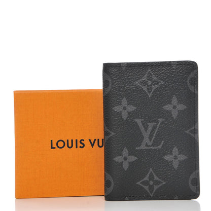 Louis Vuitton Monogram Eclipse Pocket Organizer Card Holder 7 of 7