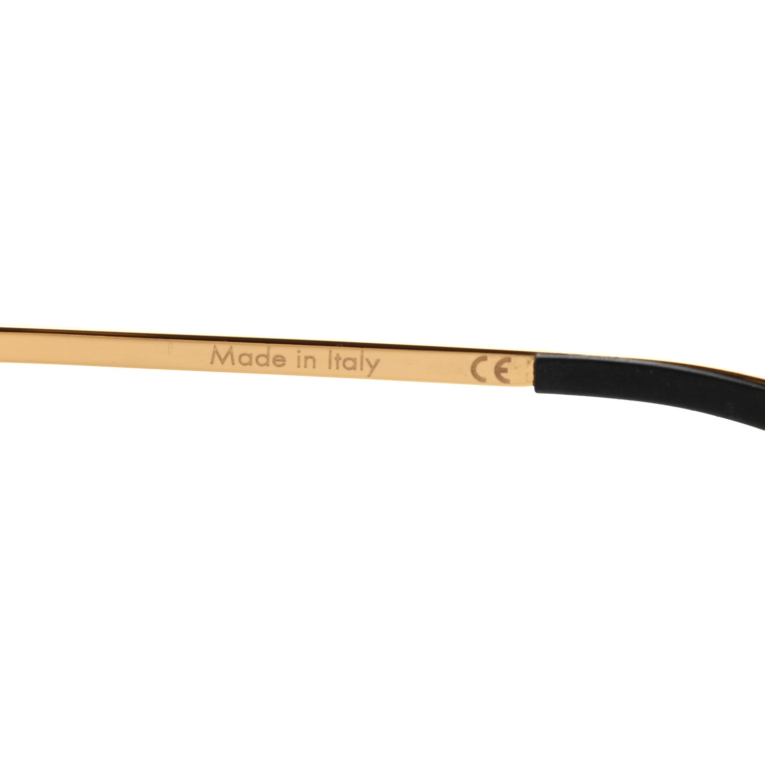 Louis Vuitton Metal Monogram Grease Sunglasses Z1172W Gold 6 of 8