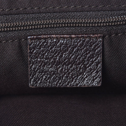 Gucci Monogram Abbey Messenger Bag Dark Brown 6 of 7