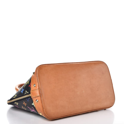 Louis Vuitton Monogram Multicolor Alma Black 4 of 20