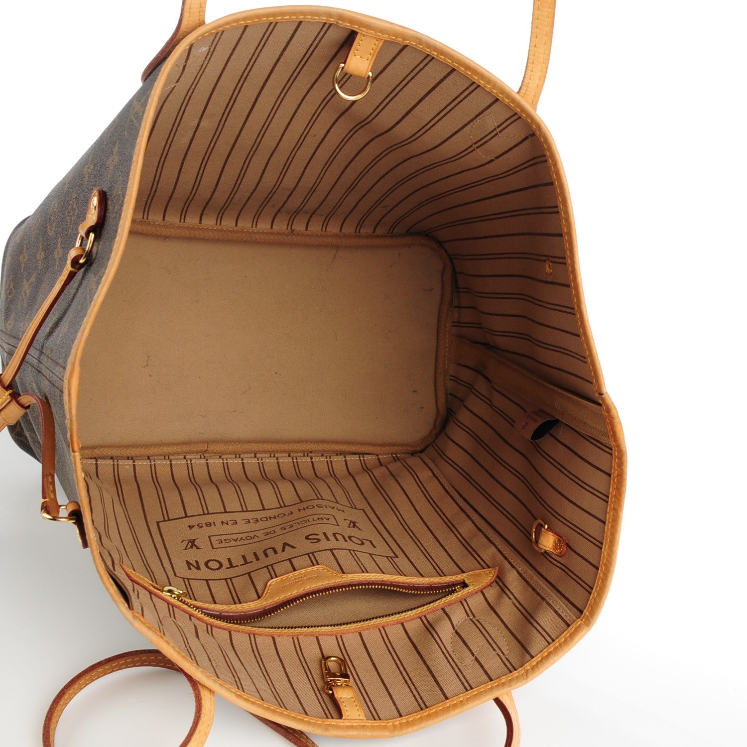Louis Vuitton Monogram Neverfull MM 5 of 9
