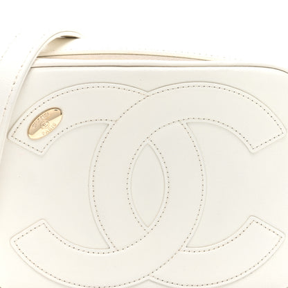 Chanel Lambskin CC Mania Camera Case White 8 of 10