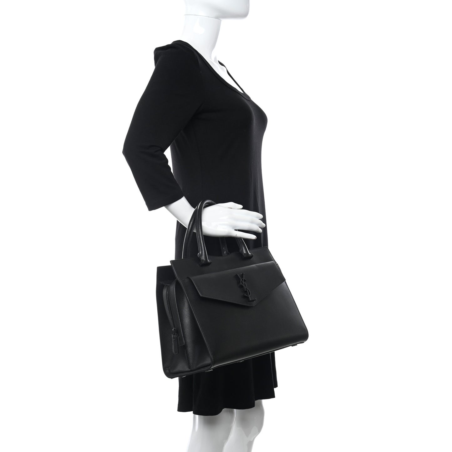 Grain De Poudre Medium Uptown Tote Black