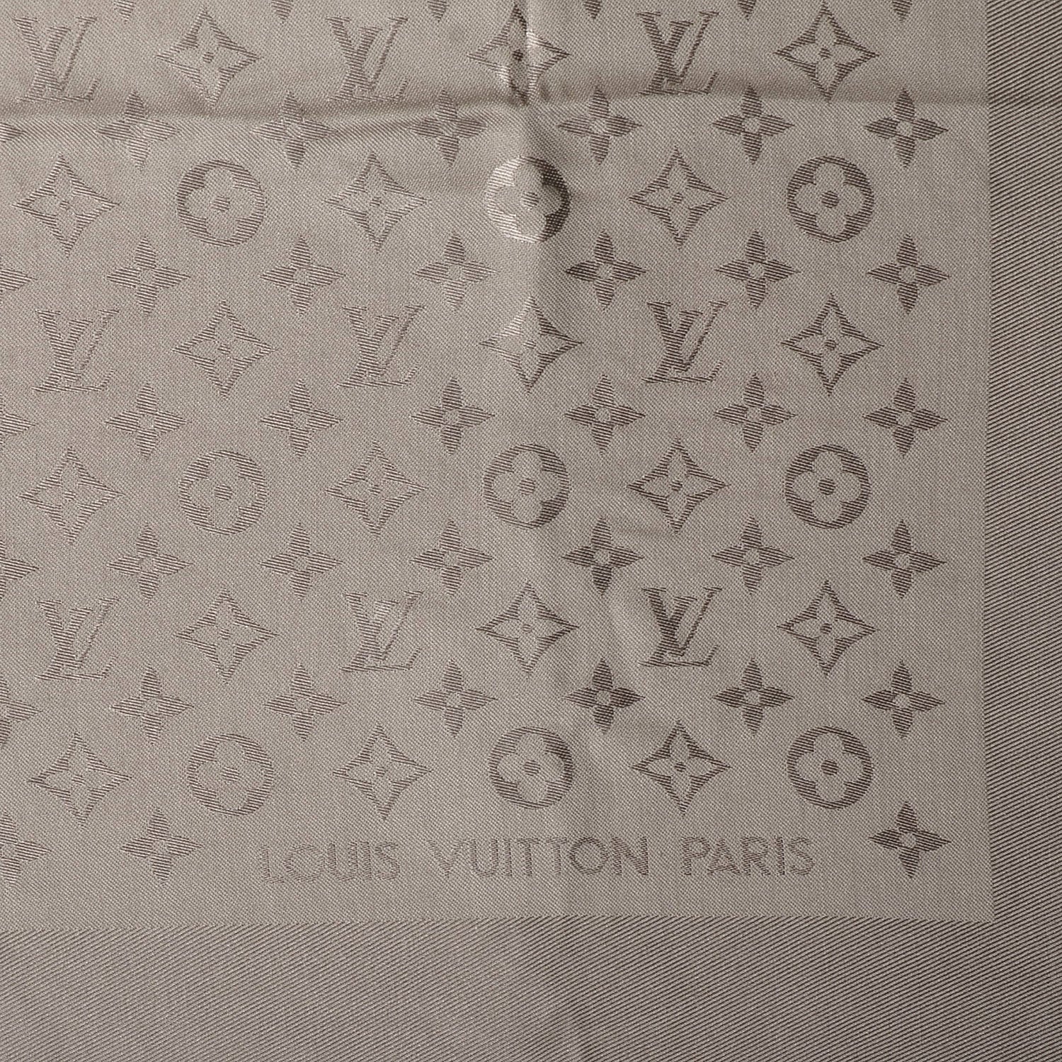 Louis Vuitton Silk Wool Monogram Shawl Verone 1 of 5