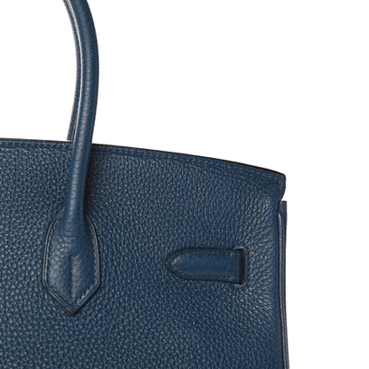 Hermes Togo Birkin 35 Bleu De Prusse 29 of 31